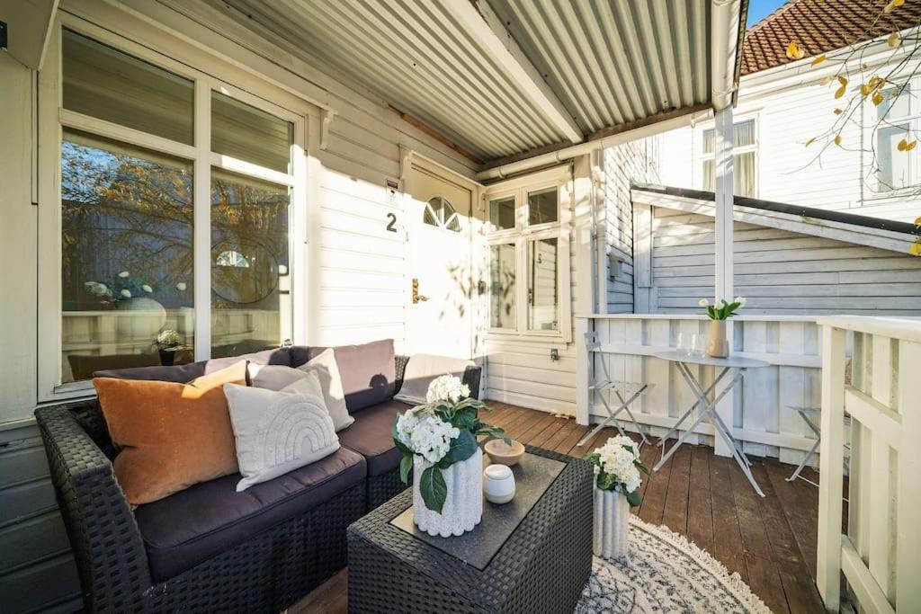 ברגן Central Apartment With Balcony, Self-Check In & Private Entrance מראה חיצוני תמונה